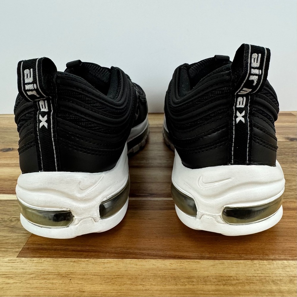 Nike Air Max 97 Black with White Accents - Picture 5 of 9